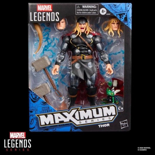 Figura de acción Hasbro Marvel Legends Maximum Series Thor 15 cm 14 accesorios