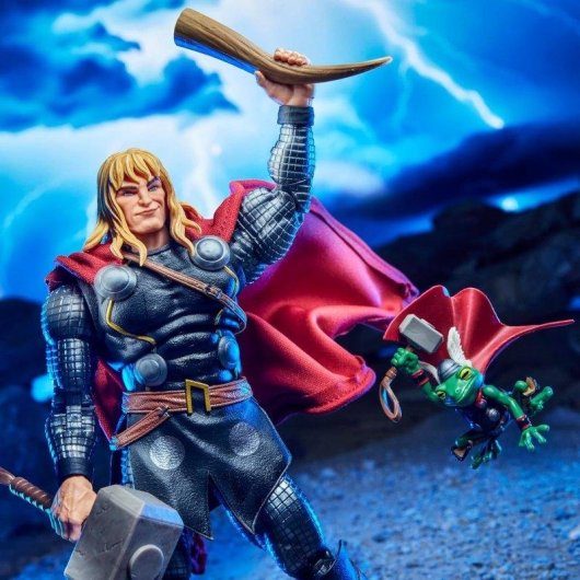 Figura de acción Hasbro Marvel Legends Maximum Series Thor 15 cm 14 accesorios