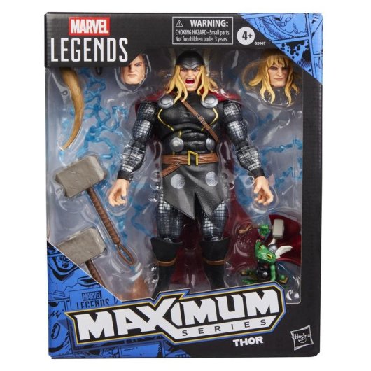 Figura de acción Hasbro Marvel Legends Maximum Series Thor 15 cm 14 accesorios