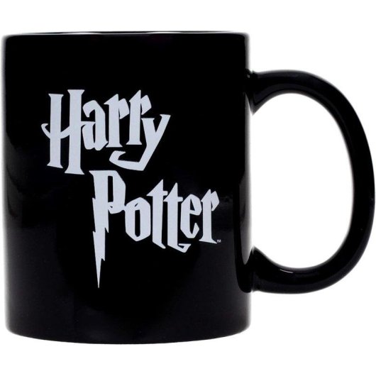 Beker SD Toys Harry Potter Logo Zwart Wit Keramiek 330 ml