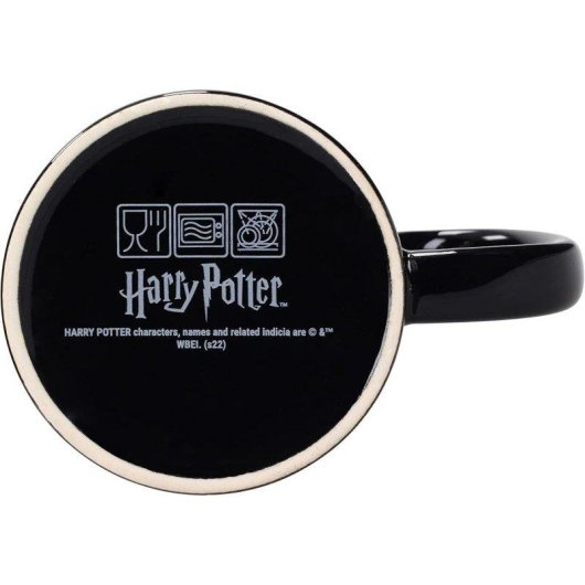 Beker SD Toys Harry Potter Logo Zwart Wit Keramiek 330 ml