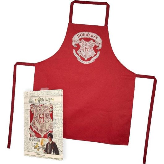 Schürze SD Toys Harry Potter Rot Logo Hogarts Polyester