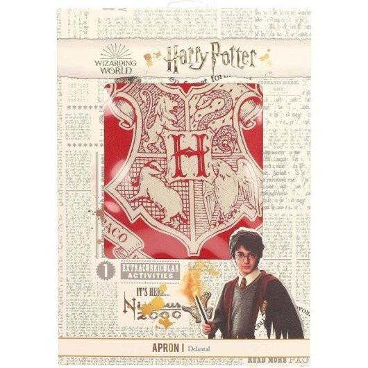 Schürze SD Toys Harry Potter Rot Logo Hogarts Polyester
