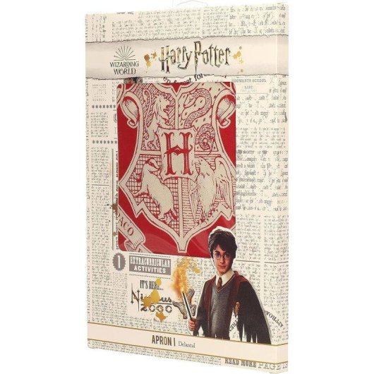 Schürze SD Toys Harry Potter Rot Logo Hogarts Polyester
