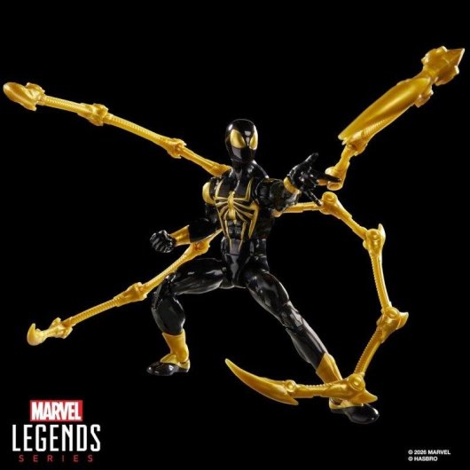 Figura articolata Iron Spider Aaron Davis Spider-Man Marvel Legends 15 cm