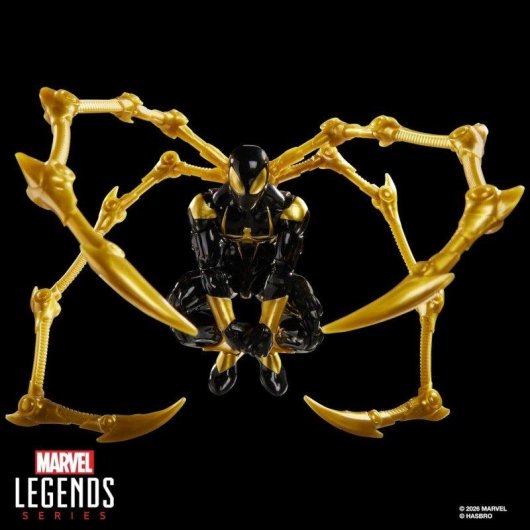 Figura articolata Iron Spider Aaron Davis Spider-Man Marvel Legends 15 cm