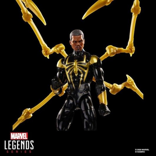 Figura articolata Iron Spider Aaron Davis Spider-Man Marvel Legends 15 cm