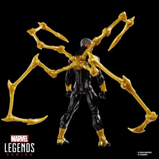 Figura articolata Iron Spider Aaron Davis Spider-Man Marvel Legends 15 cm