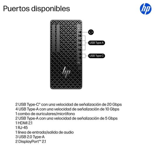 PC de bureau HP Z1 G1i Intel Core Ultra 9 285 32GB 1TB SSD RTX 5060 Ti Windows 11 Pro
