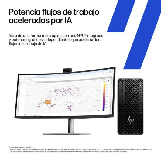 PC de bureau HP Z1 G1i Intel Core Ultra 9 285 32GB 1TB SSD RTX 5060 Ti Windows 11 Pro