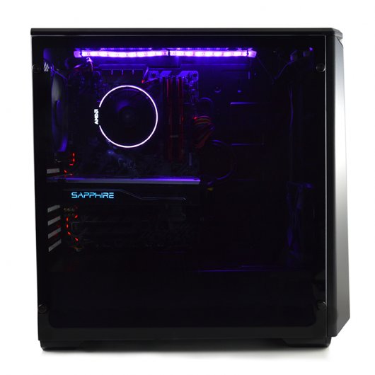 PcCom Silver Ryzen 7 1700 / 16GB / 120GB SSD + 1TB / RX480 OC 4GB