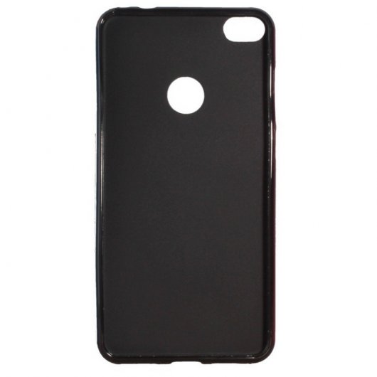 BeCool Funda Gel Negra para P8 Lite 2017