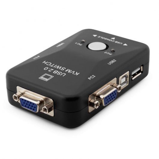 Unotec Switch KVM para 2X PC VGA/USB