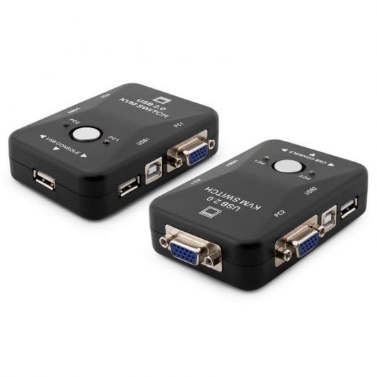 Unotec Switch KVM para 2X PC VGA/USB