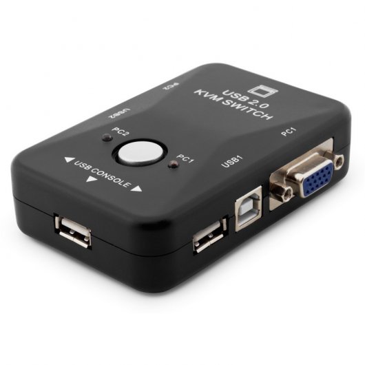 Unotec Switch KVM para 2X PC VGA/USB