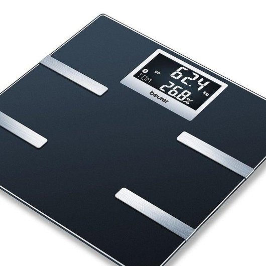 Balança Bioimpedância Beurer BF-700 Até 180 kg 6 Índices Bluetooth Ecrã LCD