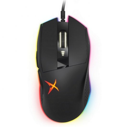 Creative Sound BlasterX Siege M04 Ratón Gaming RGB 12000 DPI Negro