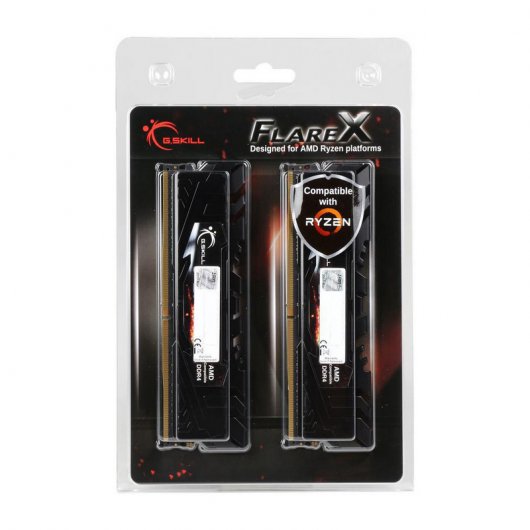 G.Skill FlareX DDR4 2400 PC4-19200 32GB 2x16GB CL16 Negra