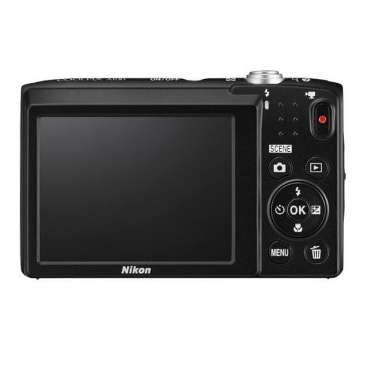 Nikon Coolpix A100 20.1MP Morada + Estuche + Palo Selfie