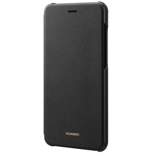 Huawei Funda Flip Cover Negra para Huawei P8 Lite 2017
