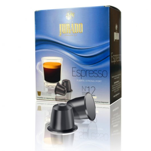 Café Jurado Nespresso Espresso Fuerte 10 Cápsulas