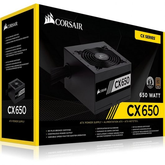 Corsair CX650 650W 80 Plus Bronze