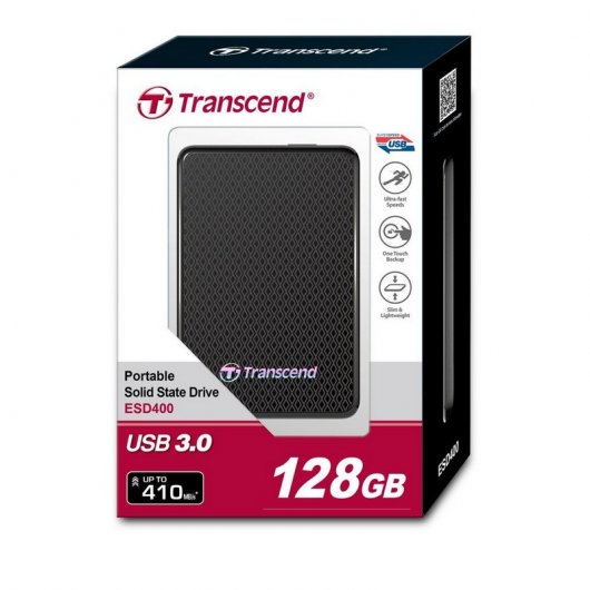 Transcend SSD Externo 128GB USB 3.0
