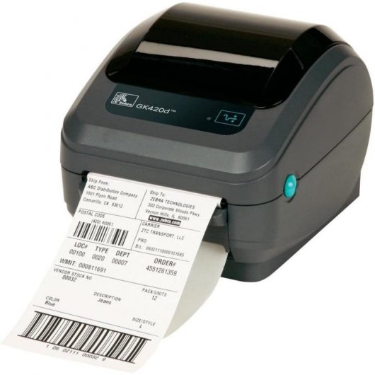 Zebra GK420d Ethernet Impresora Etiquetas Térmica