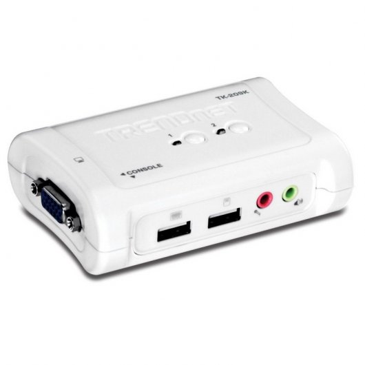 Trendnet TK-209K KVM Switch Conmutador 2x VGA con Audio