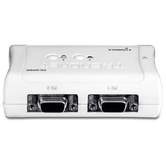 Trendnet TK-209K KVM Switch Conmutador 2x VGA con Audio