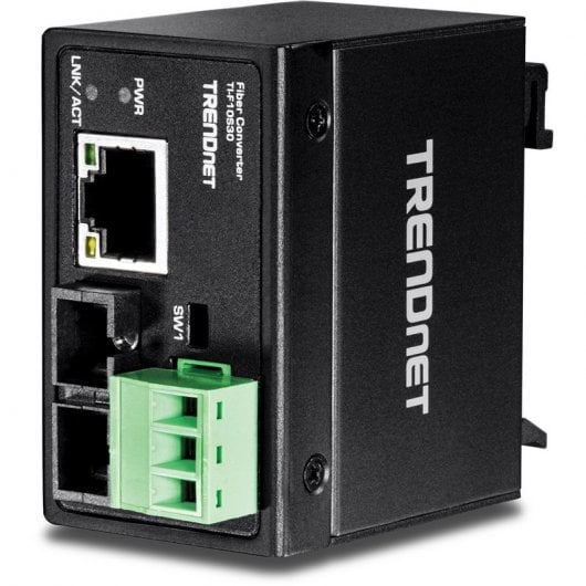 Trendnet TI-F10S30 Convertidor Industrial Reforzado Fibra Monomodo SC 100 Base-FX 30Km