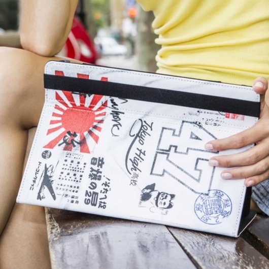 SilverHT Capa Universal Estampada Tokyo High para Tablet 9"-10.1"