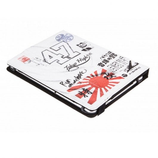 Custodia universale stampata SilverHT Tokyo High per tablet da 9"-10,1".