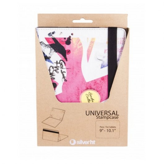 SilverHT Funda Universal Estampada London Underground para Tablet 9"-10.1"