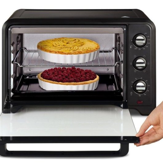 Mini Forno Moulinex Optimo OX484810 Convecção 39L 2000W 6 Funções Preto