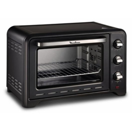 Mini Forno Moulinex Optimo OX484810 Limpeza Catalítica 39L 6 Modos Grill Preto