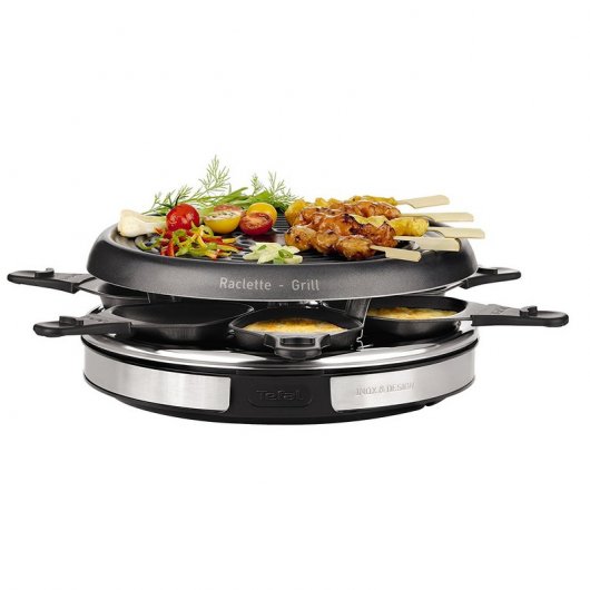 Tefal RE1278 Raclette Inox&Design 850W