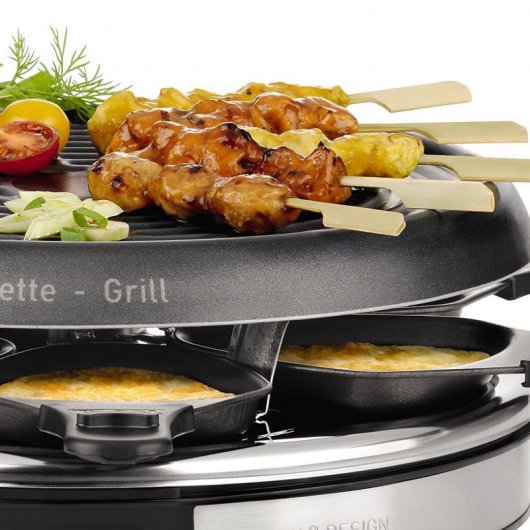Tefal RE1278 Raclette Inox&Design 850W