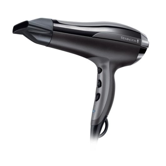 Phon Ionico Remington D5220 Pro-Air Turbo 2400W 3 Temperature 2 Velocità Accessori Nero