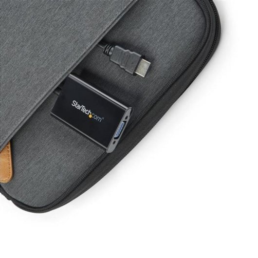 Adaptador HDMI Startech HD2VGAA2 Conversor Ativo VGA Áudio 1080p Preto