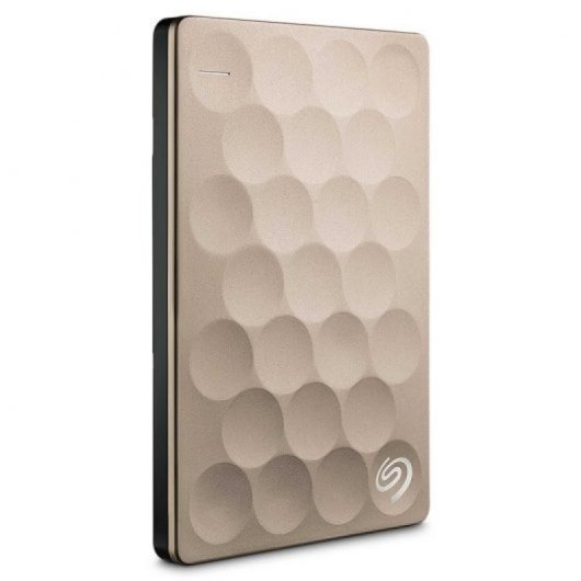 Seagate Backup Plus Ultra Slim 1TB 2.5" USB 3.0 Dorado Refurbished
