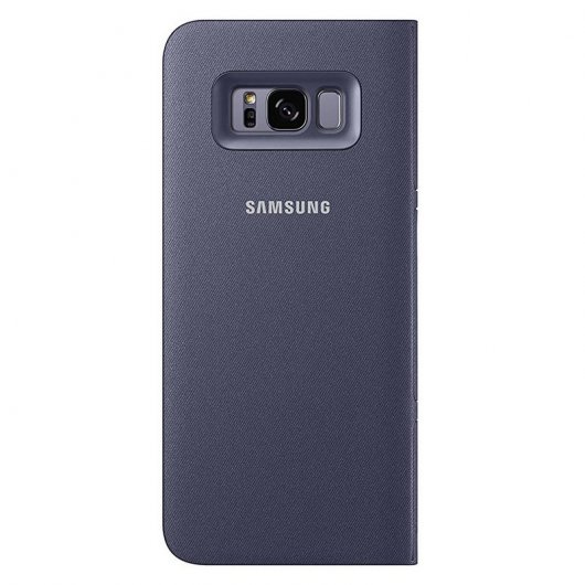 Samsung EF-NG950 Funda Led View Violeta para Samsung Galaxy S8