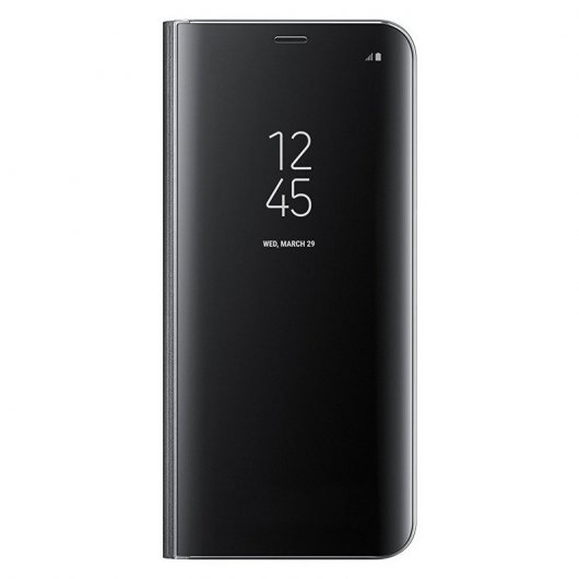 Samsung Clear View Flip Negra para Samsung Galaxy S8 Plus