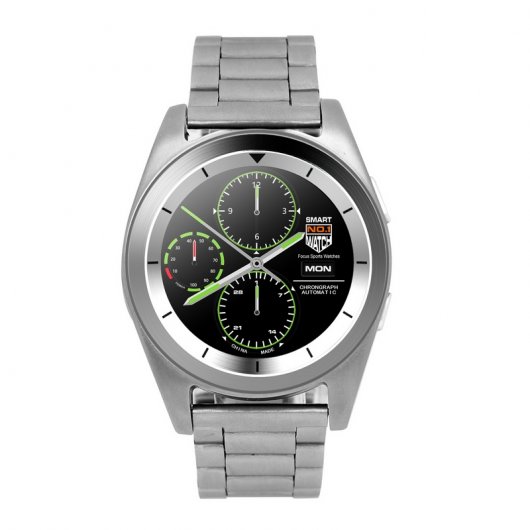 Brigmton Bwatch-BT6 Smartwatch Pulsómetro Plateado