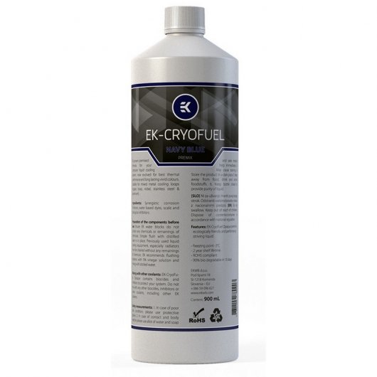 EKWB EK-CryoFuel Refrigerante Liquido Premix Navy Blue 900ml