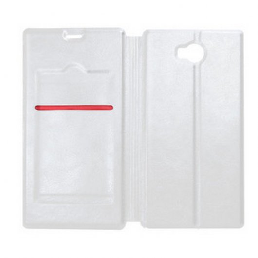 Innjoo Funda Libro Flip Cover Blanca para Fire 3