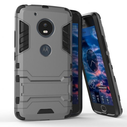 Cool Shield Funda Gris Oscuro para Moto G5
