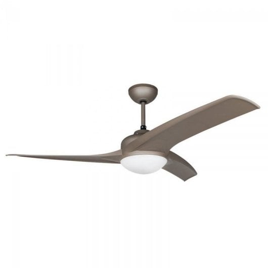 Ventilateur de Plafond avec Lumière Orbegozo CP 93105 50W 105cm 3 Vitesses Télécommande Fonction Hiver
