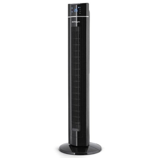 Ventilador de Torre Orbegozo TWM 1009 60W 3 Velocidades Mando a Distancia Ionizador Temporizador Silencioso
