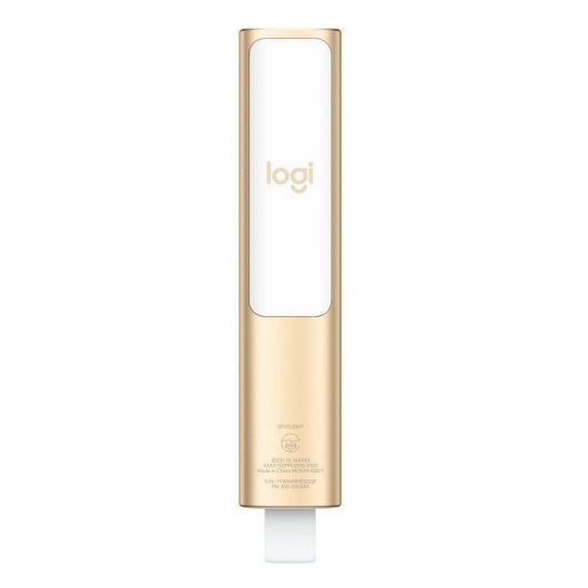 Logitech Spotlight Mando para Presentaciones Inalámbrico Oro